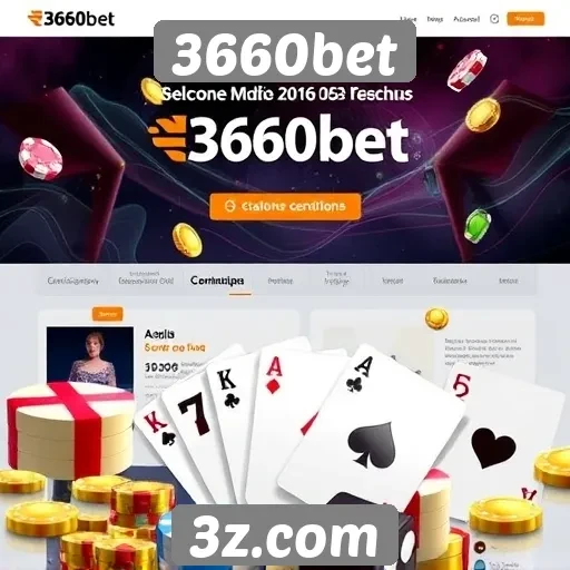 Funcionamento de jogos de cassino na plataforma 3660bet